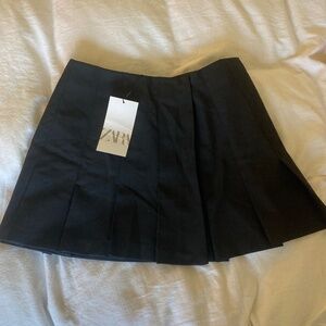 Zara Pleated Mini Skirt